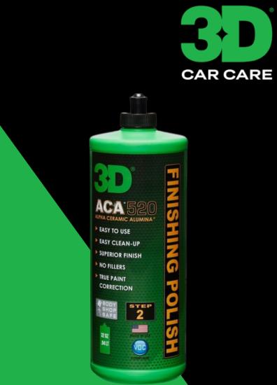 3D 520 ACA™ Finishing Polish - Hare Giderici Cila 946 ml.