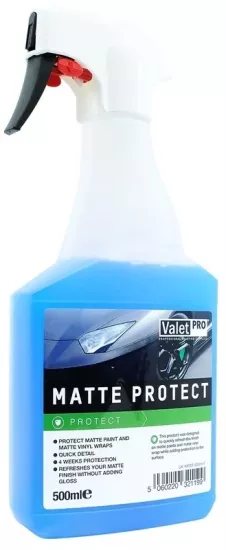 Valet Pro Matt Protect Mat Boya ve Kaplama Araçlar İçin Hızlı Cila 500 ml.