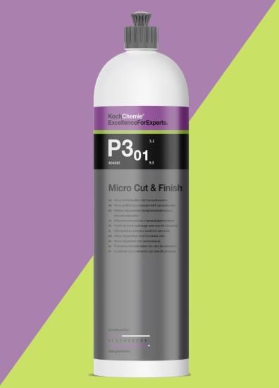 Koch Chemie P3.01 MİCRO CUT & FİNİSH CARNAUBA BOYA KORUYUCU 1 LT