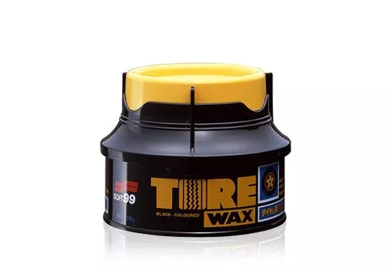 Soft99 Tire Black Wax Lastik Parlatıcı 170gr.