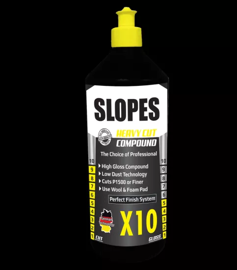 Slopes X10 Agresif Çizik Çıkarıcı Pasta 1lt