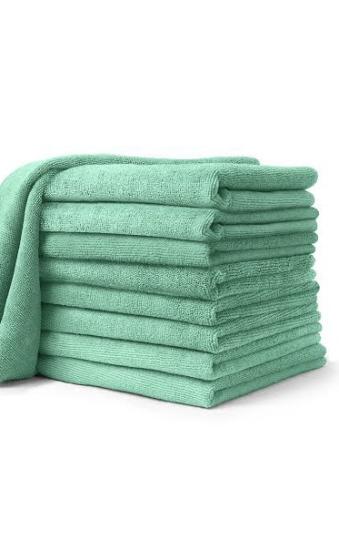 12 AdetGreen Ceramic Towel 40x40 Seramik Silme Bezi